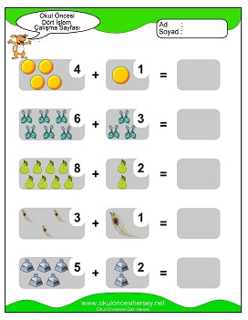 İşlemler yaprak test